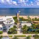 Pompano Beach Pier, also known as Fisher Family Pier, is a lighthouse for both residents and visitors, tucked along Florida's gorgeous shore