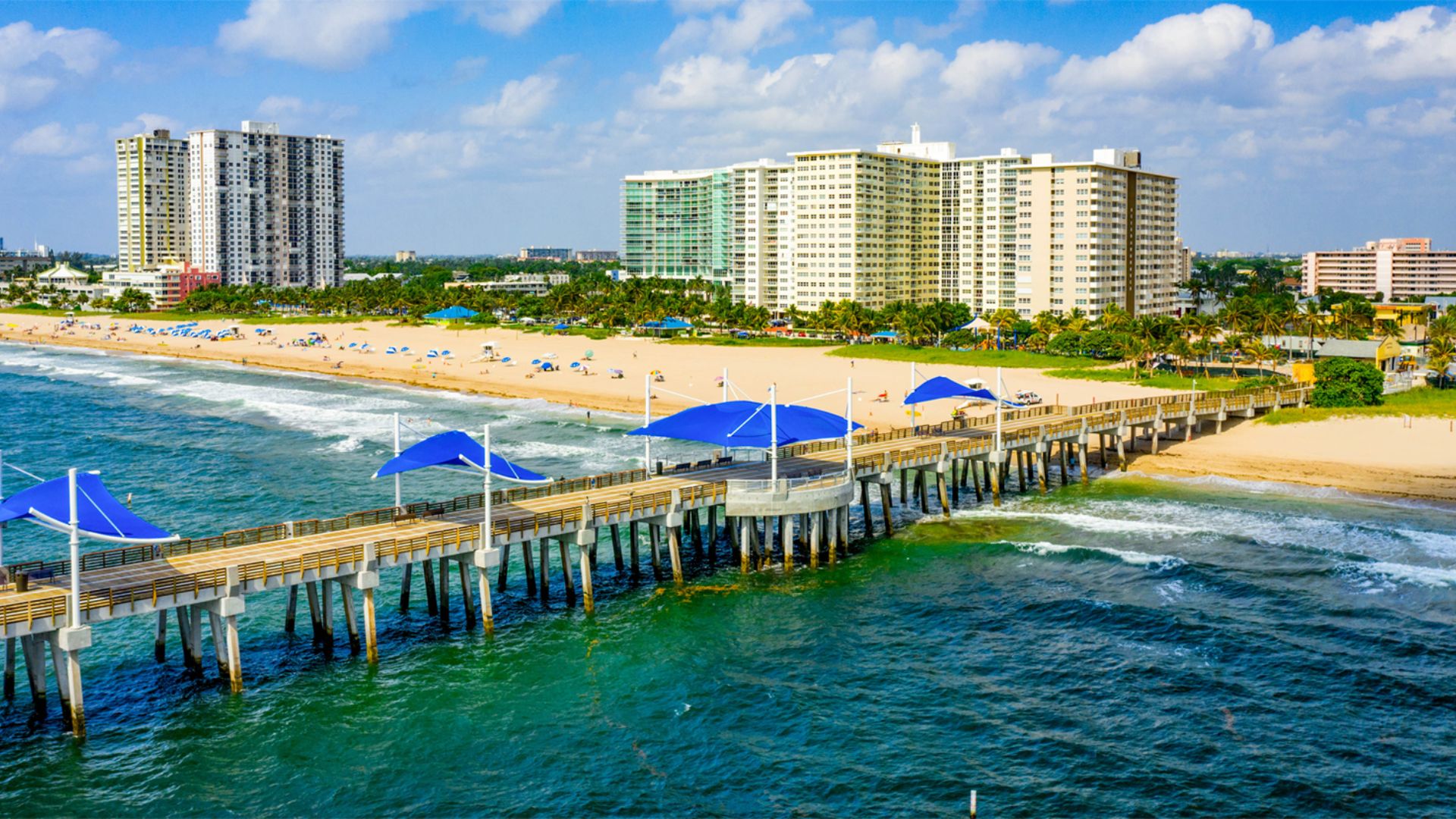Pompano Beach Pier, also known as Fisher Family Pier, is a lighthouse for both residents and visitors, tucked along Florida's gorgeous shore