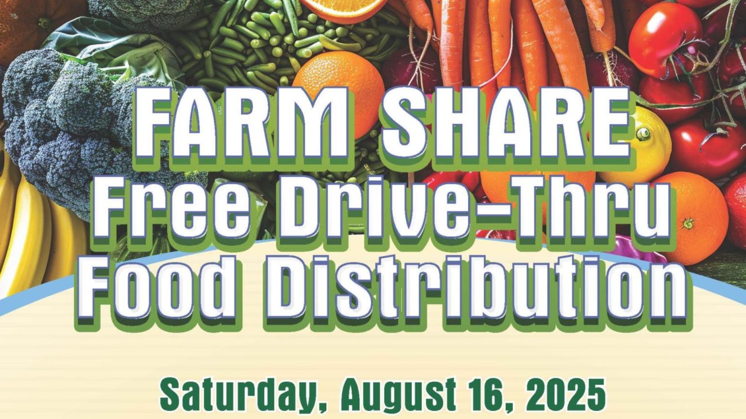 Drive Through Food Distribution Event Free drive-thru food distribution event in Sunrise will provide fresh ...