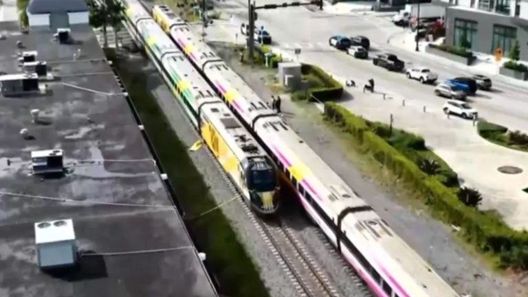 Person dies after being struck by a moving train in Oakland Park ...
