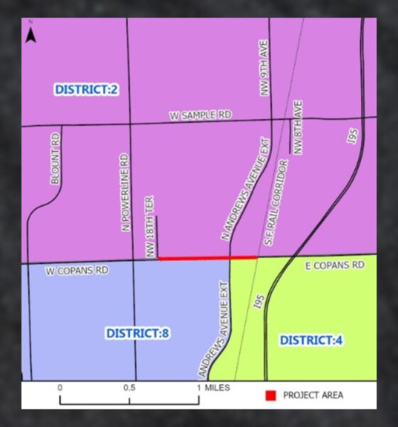 Pompano Beach drivers who use Copans Road should prepare for a stretch of overnight construction as Broward County moves ahead with minor stormwater drainage repairs along a busy part of the roadway.